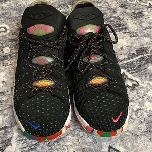 Nike Black Multicolor Youth Sneakers